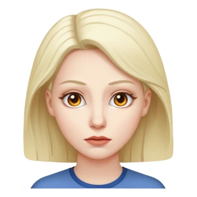 telepathic woman sticker