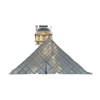 Musée du Louvre sticker