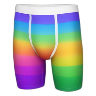pride underwear men sticker