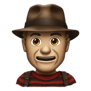 freddy kruger sticker