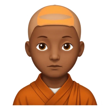 A monk sticker