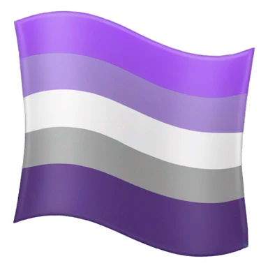 asexual flag sticker