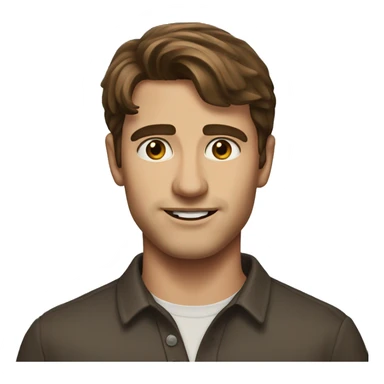 Paul Mescal actor brown hair sticker