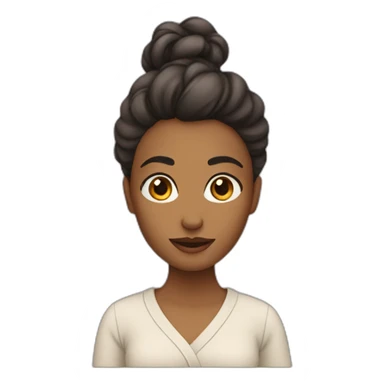 Femme qui boude sticker