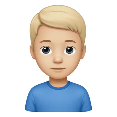 Child 8 year old standing  sticker