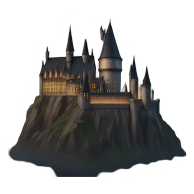 hogwarts castle sticker