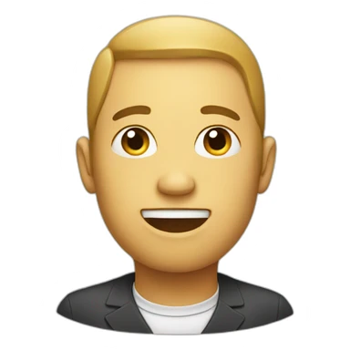 speaking head sticker