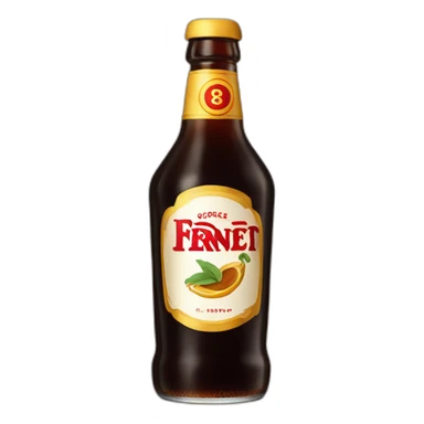 Fernet with coke in a viajero sticker