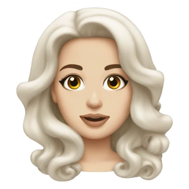 Lana Del Rey emoji sticker