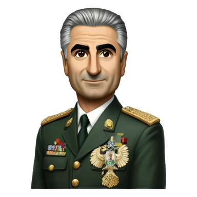 Mohammad Reza Pahlavi sticker