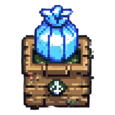 2d power up crate with bomb sticker