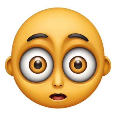 Crazy looking tweeker with huge eyes sticker