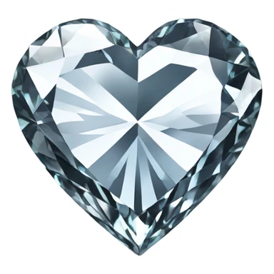 56 karat diamond heart sticker
