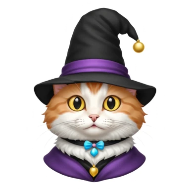 mèo đội nón ảo thuật sticker