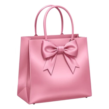 pink shopping bag, Blair Waldorf like sticker