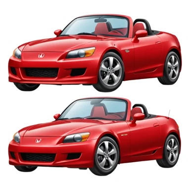 A Honda car emoji sticker
