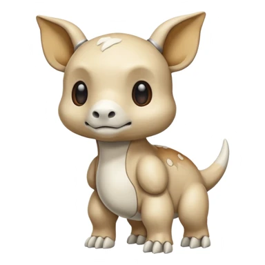 Cubone (full body) sticker