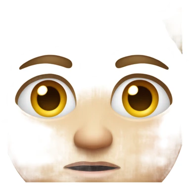 Disgusted side eye sticker