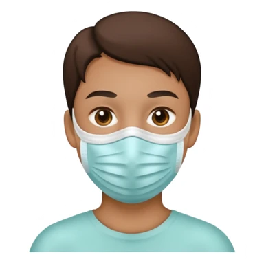 facial mask  sticker