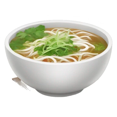 bowl of pho sticker
