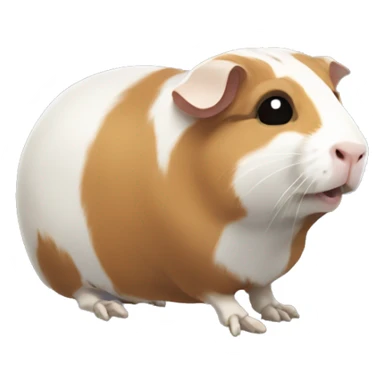 Skeleton of a guinea pig sticker