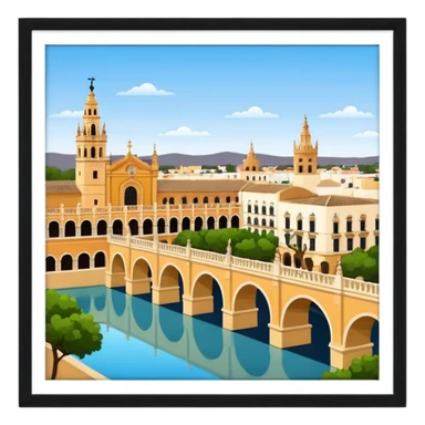 seville spain sticker