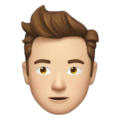 Elon musk qui dort sticker
