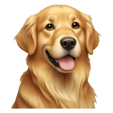 Toasted golden retriever  sticker