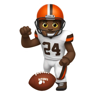 Cleveland browns sticker