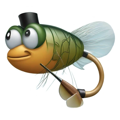 Fly fishing  sticker