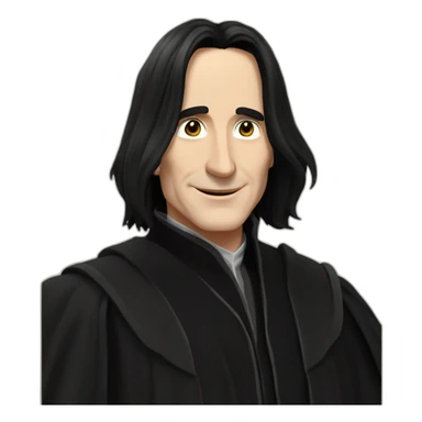 Happy Severus snape sticker