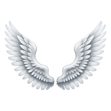 Angel wing sticker