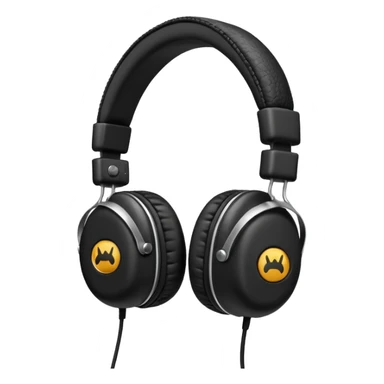 наушников  в стиле Marshall. sticker