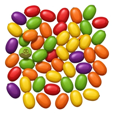 skittle candy sticker