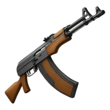 AK with forty seven sticker