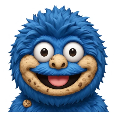 cookie monster sticker