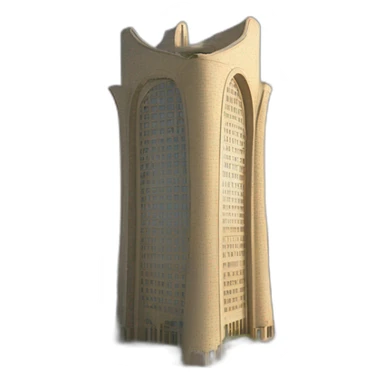 maiden towers in baku azerbaijan sticker