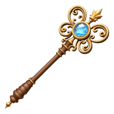 3d Magic wand sticker