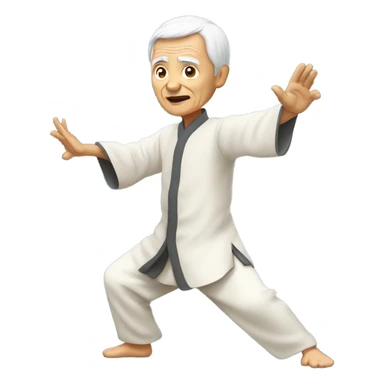Senior tai chi sticker