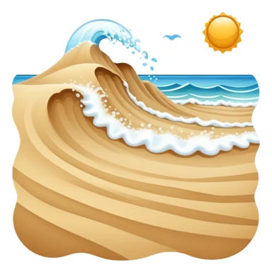 Beach aesthetic  sticker