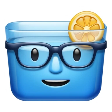 blue geek bar sticker