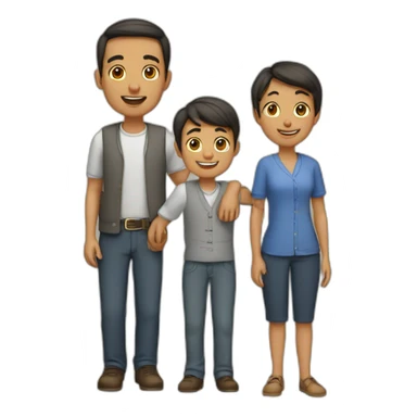 Famille Frére sticker