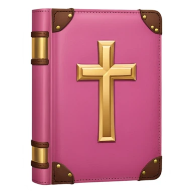 pink bible sticker