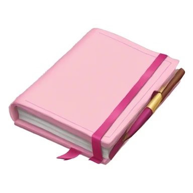 Pink journal  sticker
