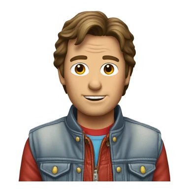 marty mcfly sticker