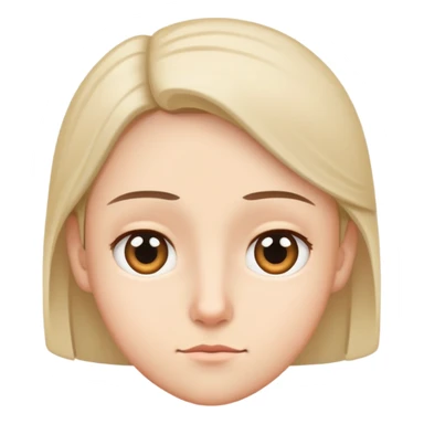 side eyeing with small eyes  sticker