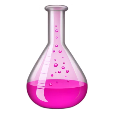 laboratory Reagenzglas pink sticker