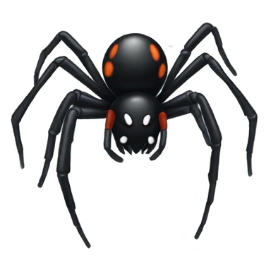 Black Widow spider sticker