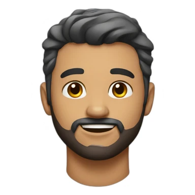 Handsome man bear gay sticker