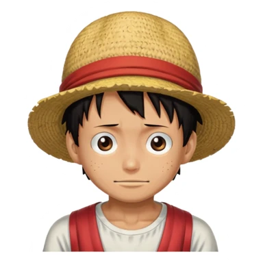 Luffy from one piece sticker
